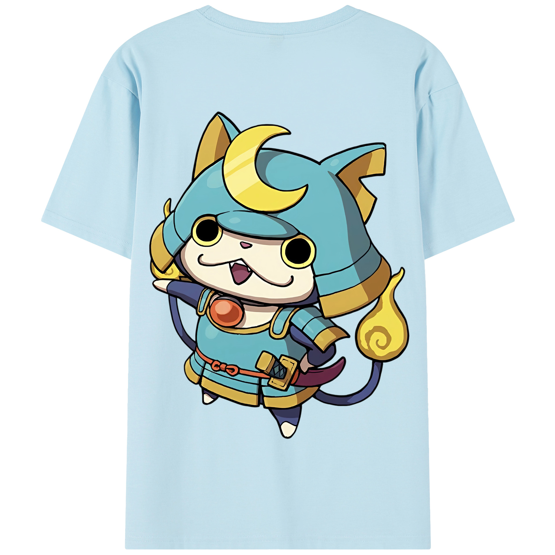 （画像用） 妖怪ウォッチ Yo-kai Watch 綿100％半袖Tシャツ（背面プリント）